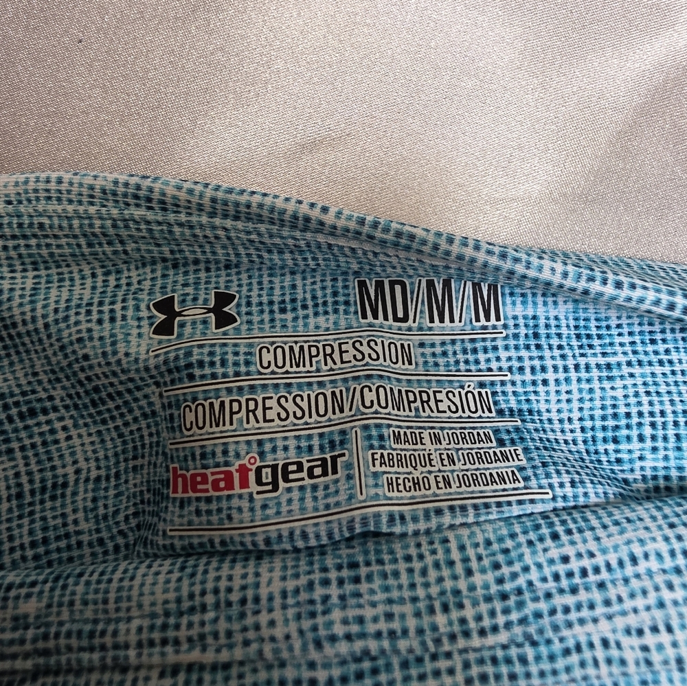 Under Armour Teal Compression Top